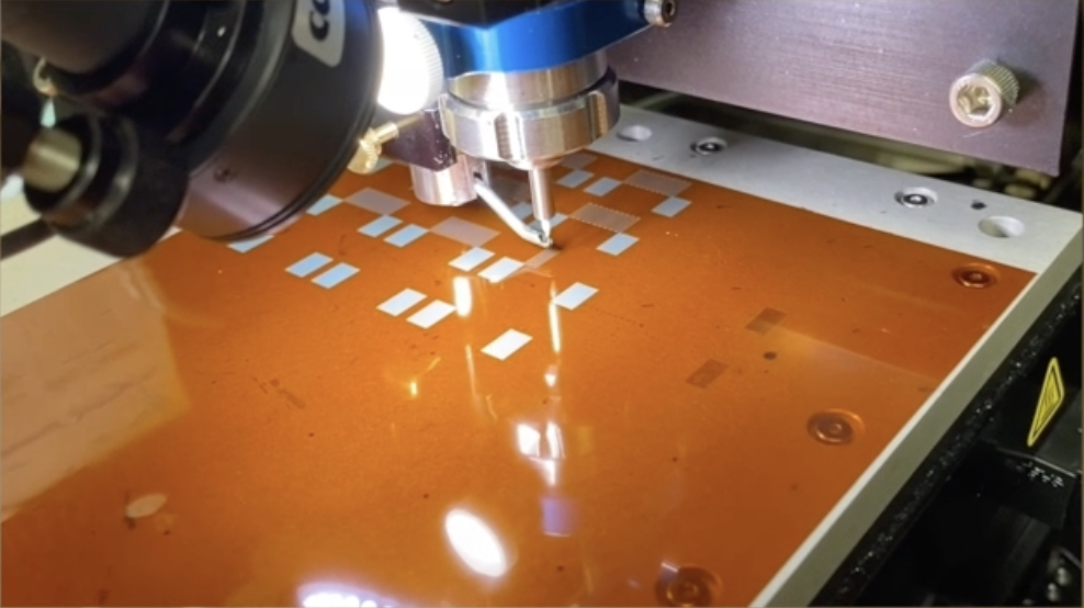 Grad student Kuan-Yu Chen prints sensors for real-time soil nitrate ...